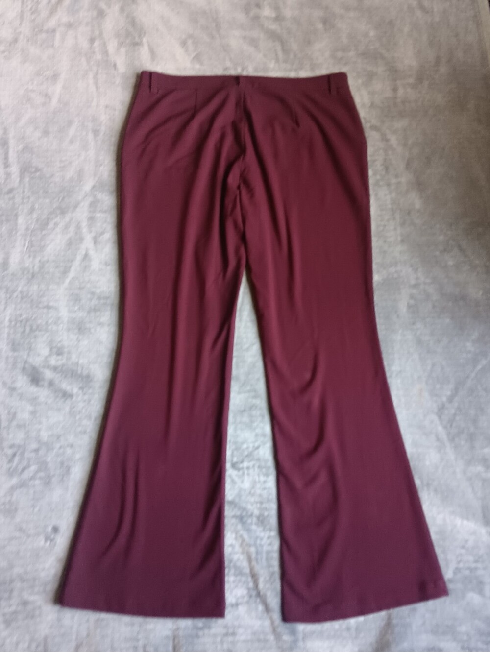 KUT from the Kloth Burgundy Stella High Rise Flare Pants Womens Size 16 - Picture 11 of 11